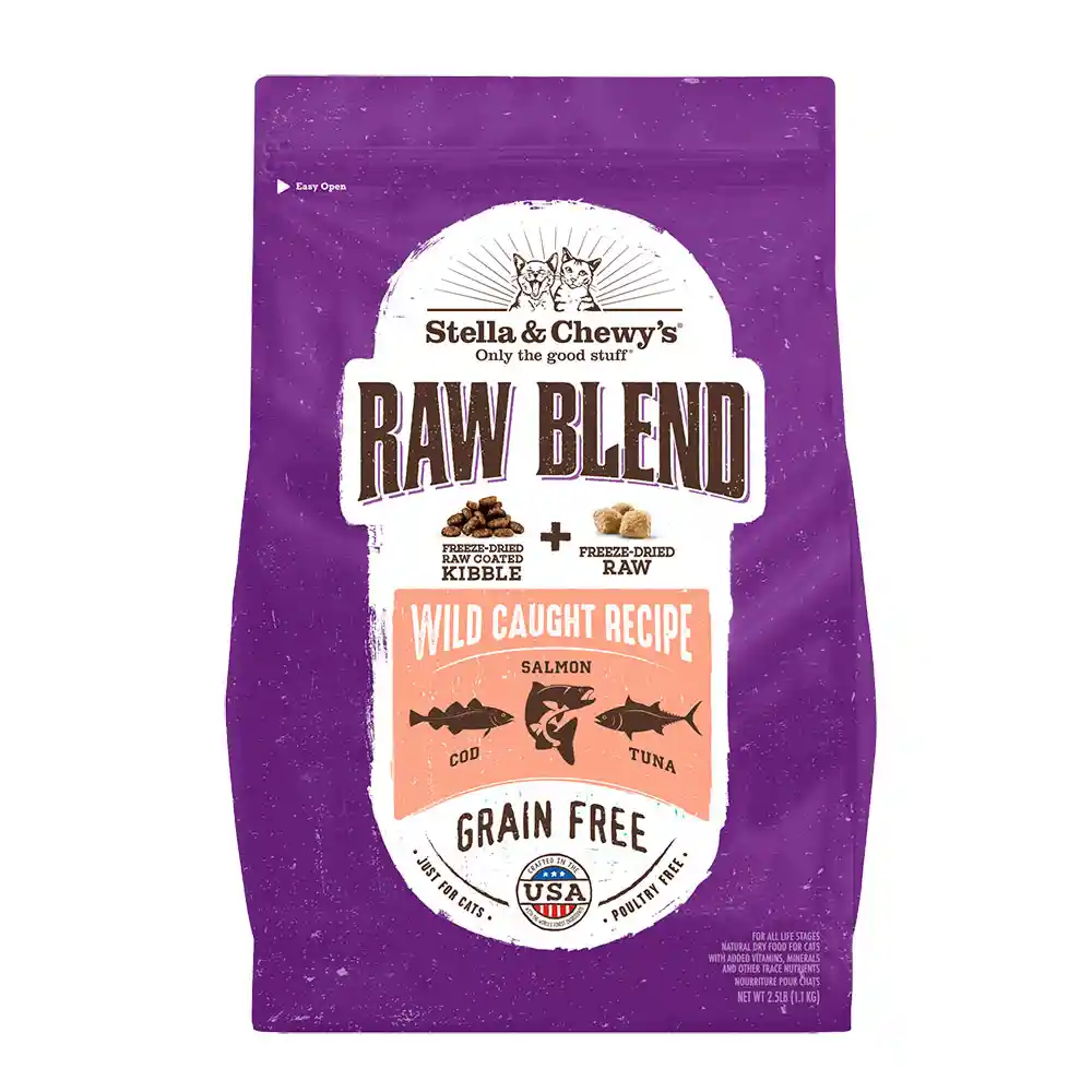 Stella & Chewy's Cat: Raw Blend Wild Caught 2.5lb