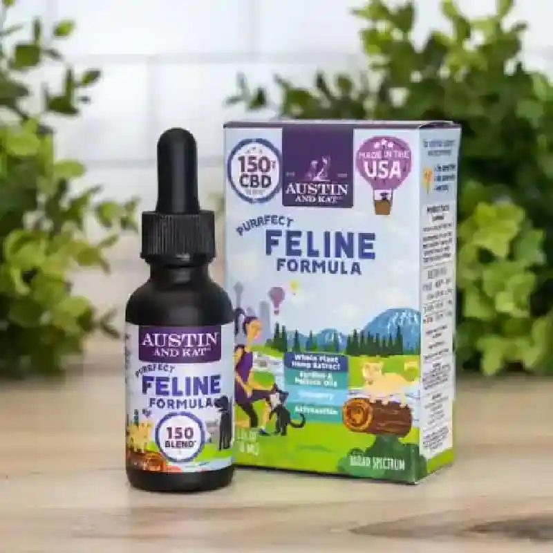 Austin & Kat Feline Formula Oil 150mg 30ml