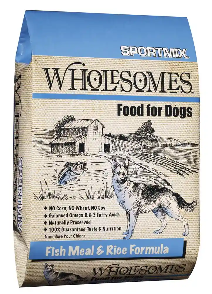 Wholesomes Dog: Whitefish & Rice 40lb