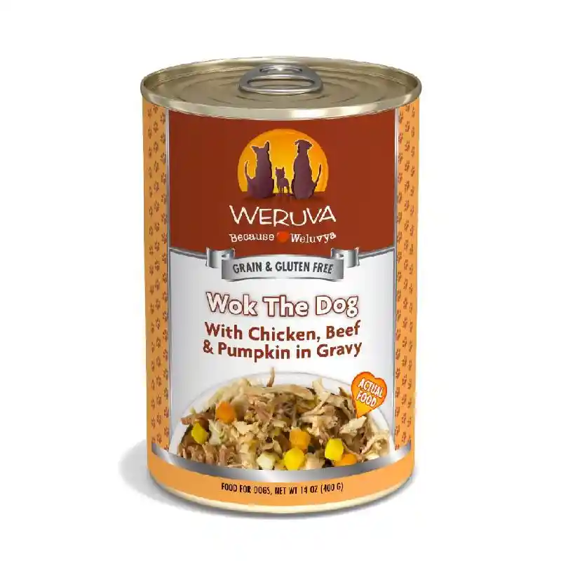 Wok The Dog Canned Dog Food 14-oz