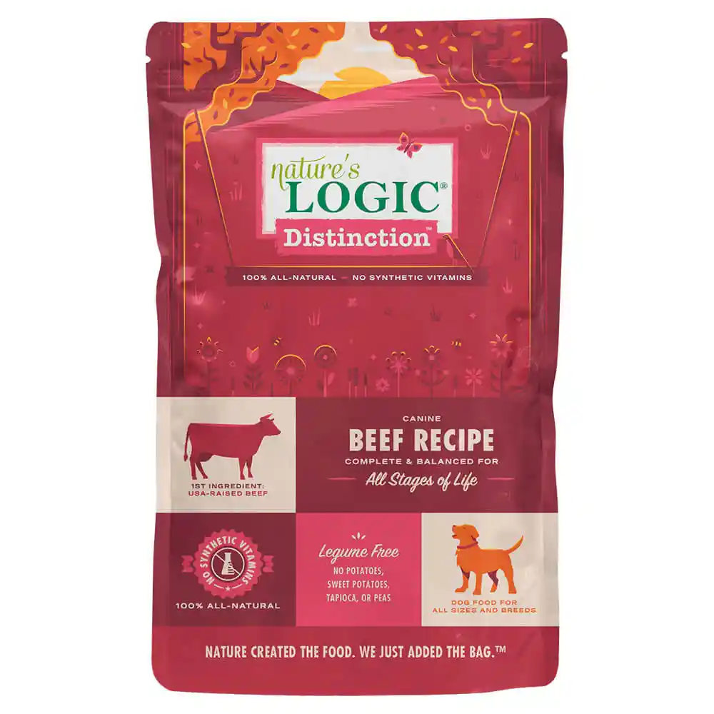 Nature's Logic Dog Distinction: Beef 24lbs