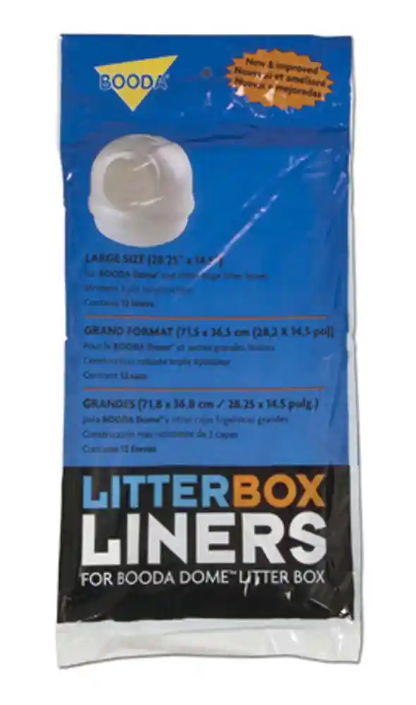 Petmate Litter Pan Liners 12pk Large