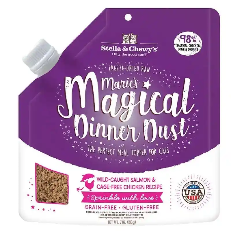 Stella & Chewy's Cat Dinner Dust Salmn & Chkn 7 Oz