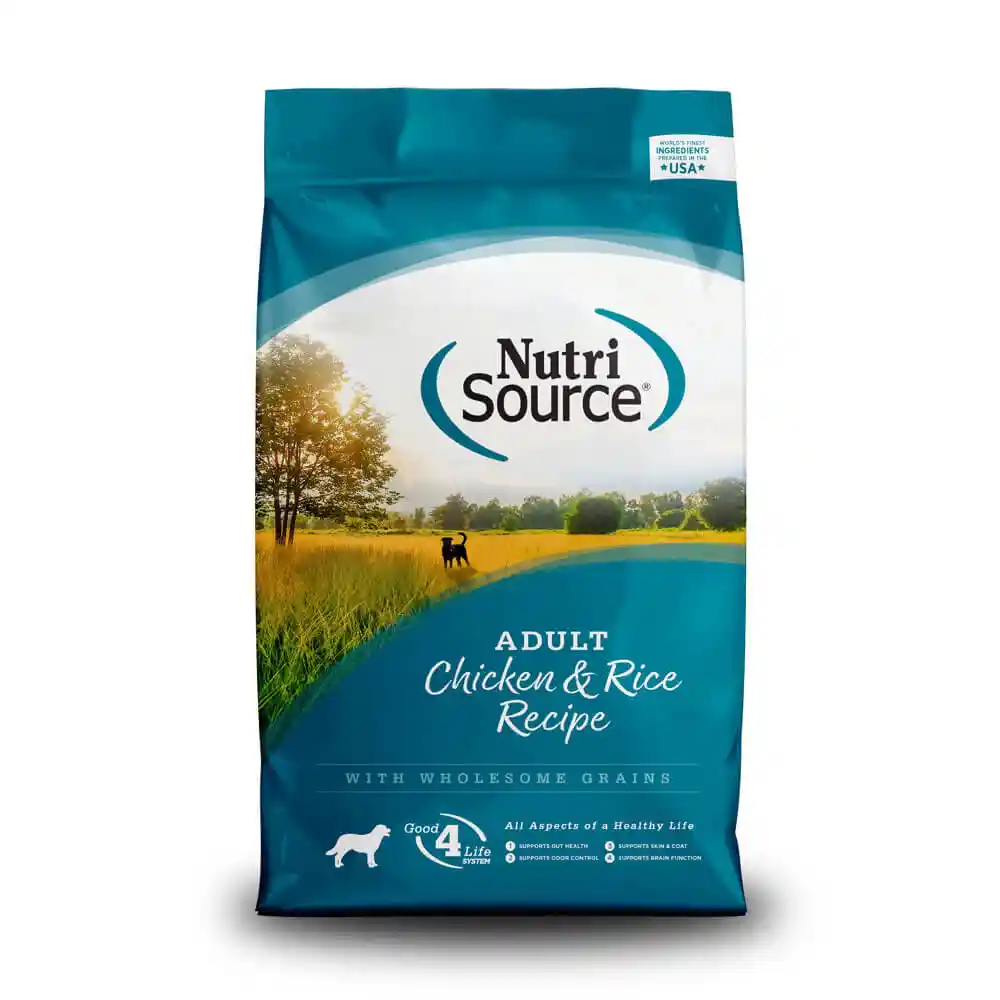 Nutrisource Dog: Chicken & Rice 26lb