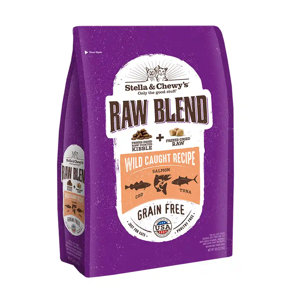 Stella & Chewy's Cat: Raw Blend Wild Caught 5lb