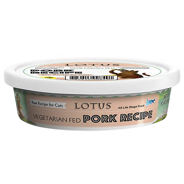 Lotus Vegetarian Fed Pork Raw Frozen 3.5-oz