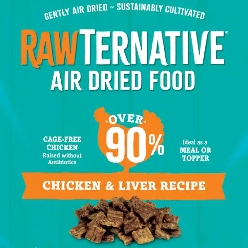 RAWTERNATIVE CHICKEN/LIVER 1LB