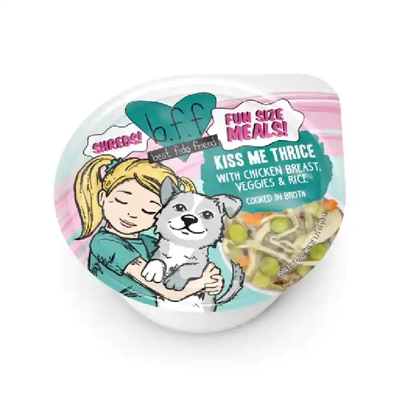 Weruva Dog Bff Kiss Me Ckn Veg Rice Cup 2.75-oz