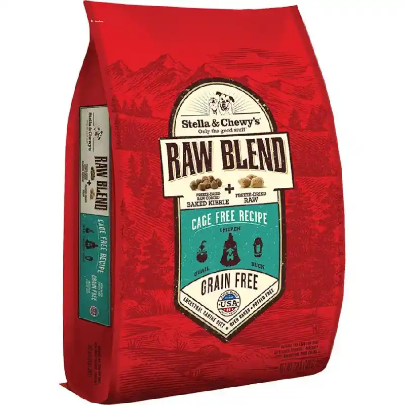 Stella & Chewy's Dog: Raw Blend Grain Free Cage Free 22lb
