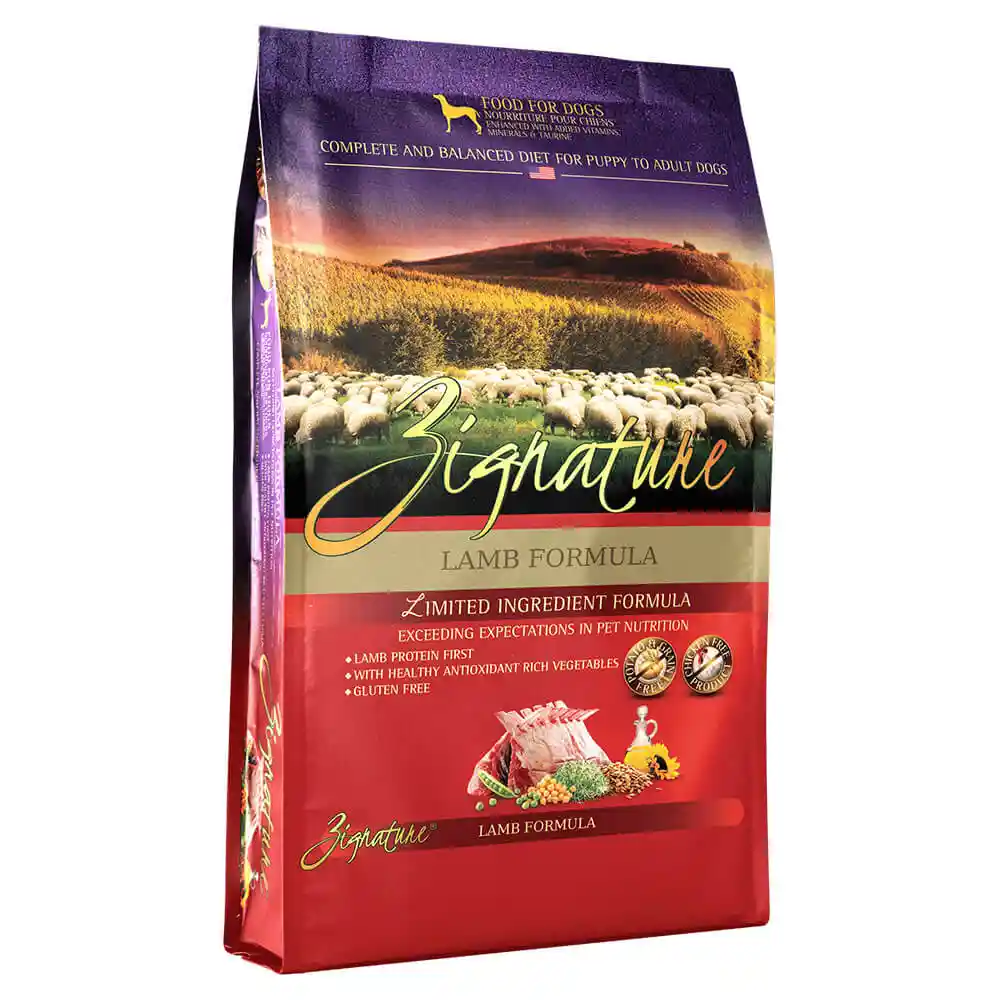 Zignature Dog Limited Ingredient Grain Free: Lamb 25lb