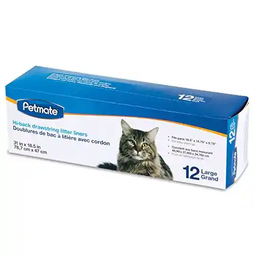 Petmate Litter Pan Liners 12pk Large