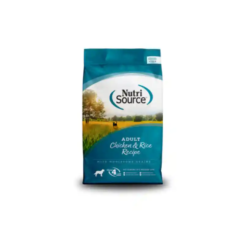 Nutrisource Dog: Chicken & Rice 12lb