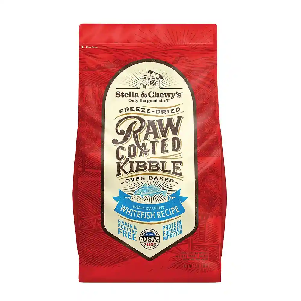Stella & Chewy's Dog: Raw Coated Grain Free Whitefish 22lb