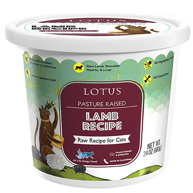 Lotus Pasture Raised Lamb Raw Frozen 24-oz