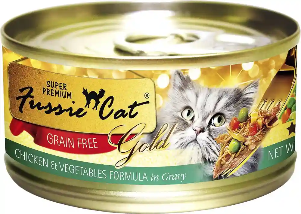 Super Premium Chicken & Vegetables Formula In Gravy Grain-free Canned Cat Food 2.8-oz