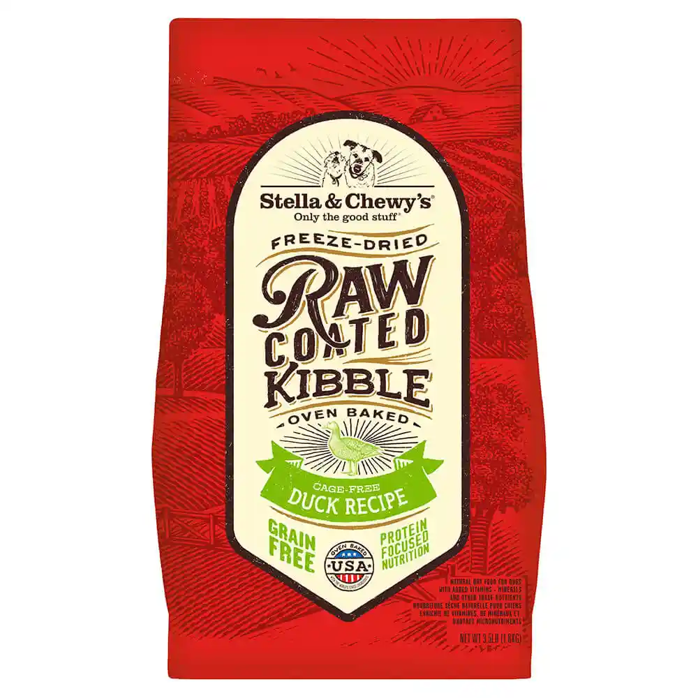 Stella & Chewy's Dog: Raw Coated Grain Free Duck 3.5lb