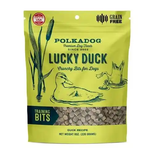 Lucky Duck – Training Bits Dried Liver Treats 8-oz