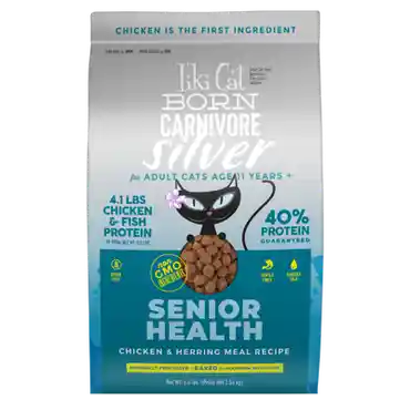 Born Carnivore Cat Silver Senior Health - Chicken and Herring 5.6lb