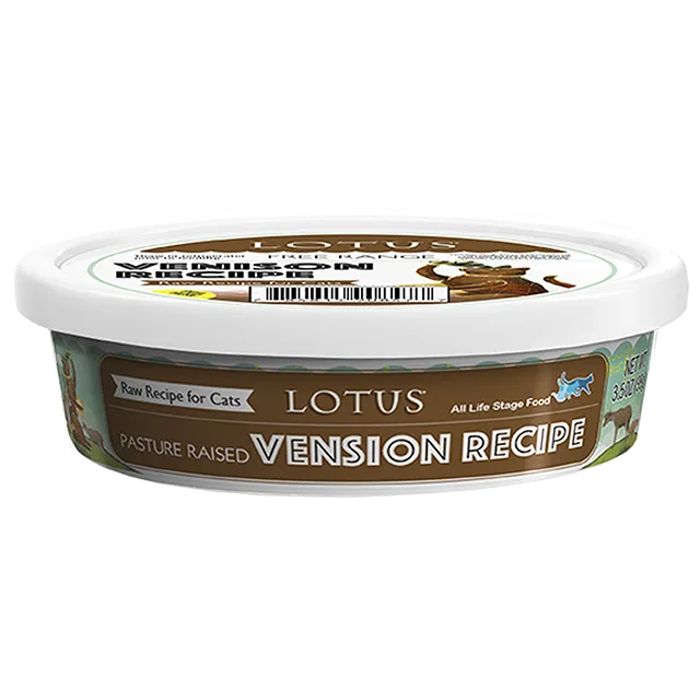 Lotus Pasture Raised Venison Raw Frozen 3.5-oz