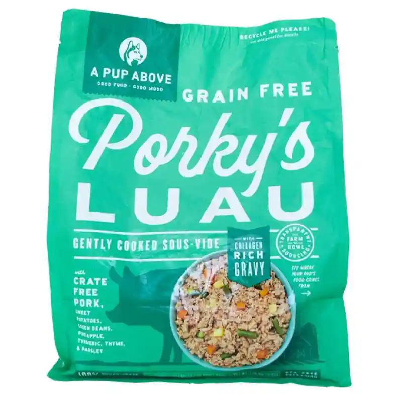 A Pup Above Gently Cooked: Porky's Luau 3lb