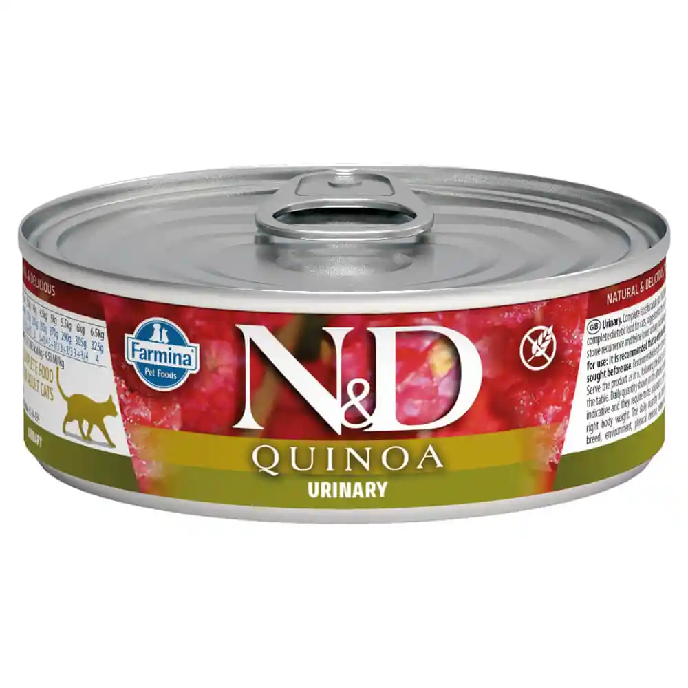 Farmina N&d Quinoa Urinary Duck Wet Cat Food 2.8-oz