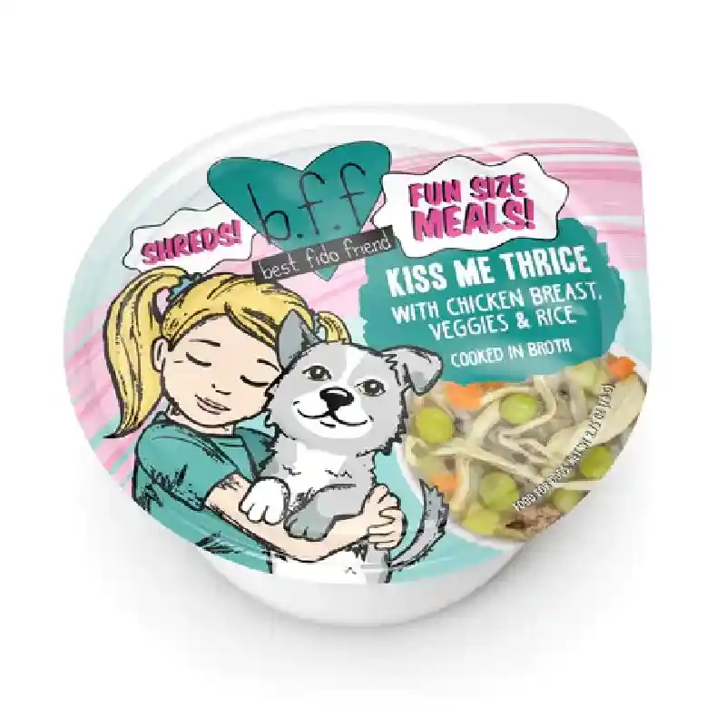 Weruva Dog Bff Kiss Me Ckn Veg Rice Cup 2.75-oz