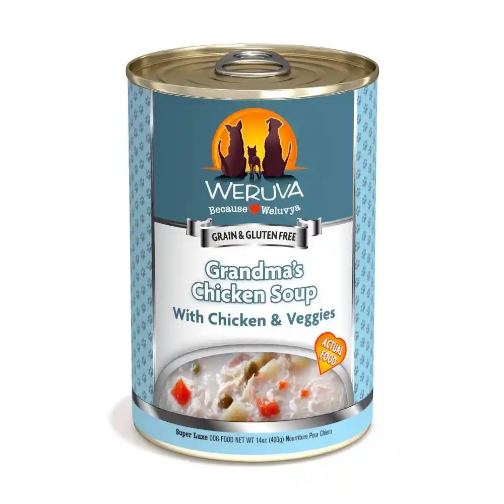 Grandma's Chicken Soup Canned Dog Food 14-oz