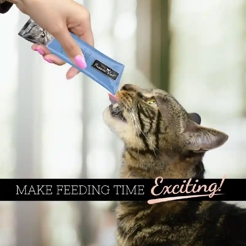 Fussie Cat Tuna & Oceanfish Puree .5-oz 4-pk