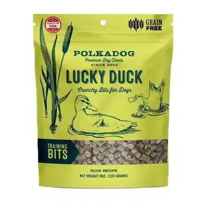 Lucky Duck – Training Bits Dried Liver Treats 8-oz