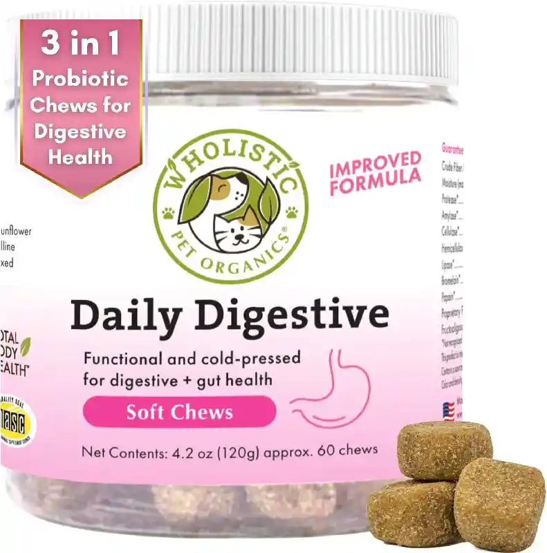 WHOLISTIC DAILY DIGESTIVE SOFT CHEW 60CT