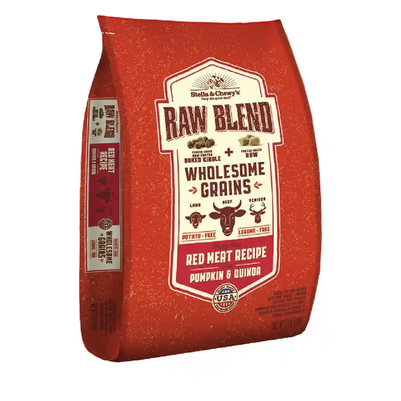 Stella & Chewy's Dog: Raw Blend Red Meat with Pumpkin & Quinoa 22lb