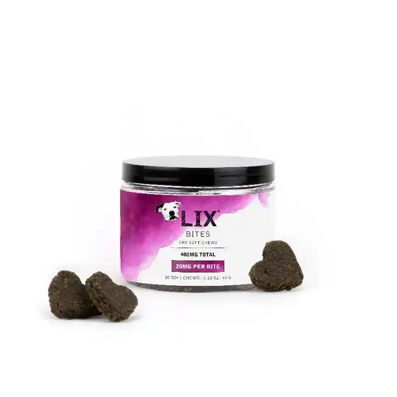 LIX BITES CBD 400MG (20MG/20CT)