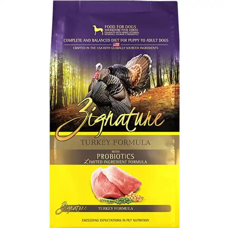 Zignature Dog Limited Ingredient Grain Free: Turkey 25lb
