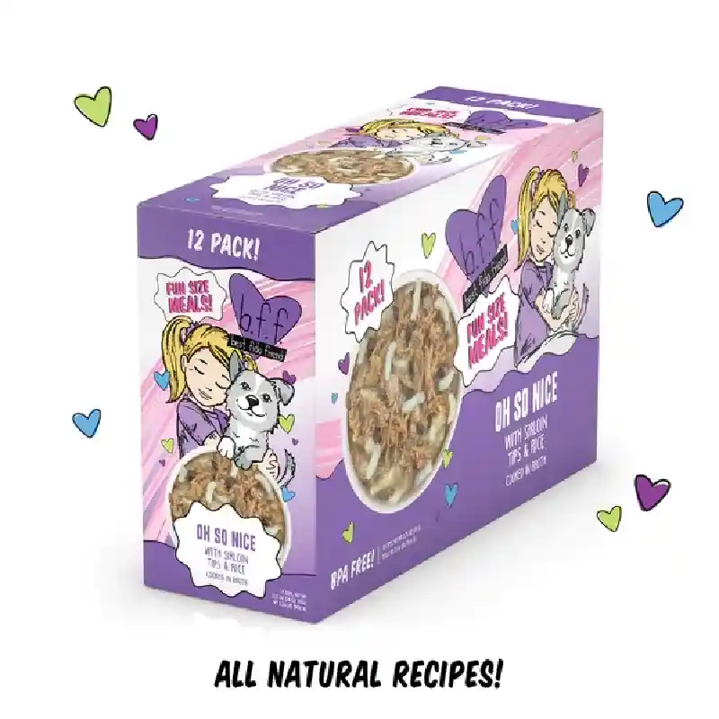 Weruva Bff Dog Oh So Nice Beef & Rice 2.7oz