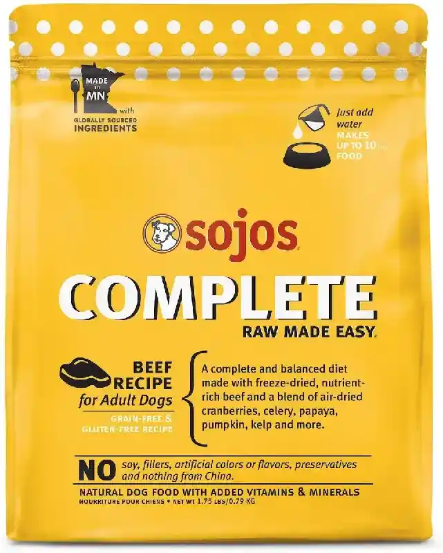 Sojos Complete Food Beef 1.75lb