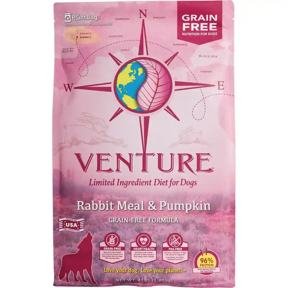 Earthborn Dog VENTURE: Limited Ingredient Rabbit 4lb