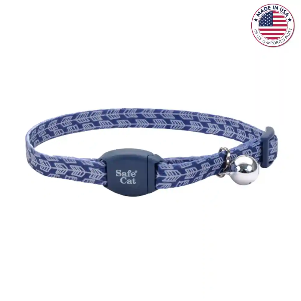 Breakaway Collar Grey Silver Arrows 3/8x8 12