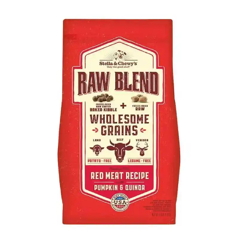 Stella & Chewy's Dog: Raw Blend Red Meat with Pumpkin & Quinoa 22lb