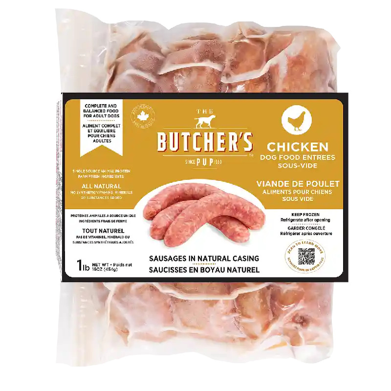 TBP SOUS-VIDE SAUSAGE DF CHICKEN 1LB