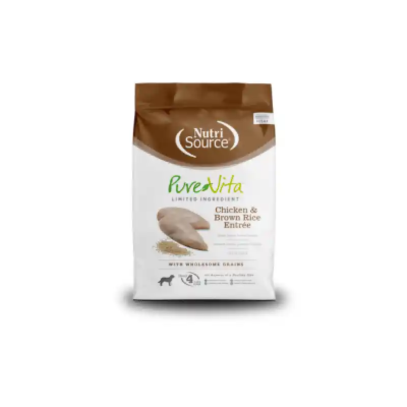 PureVita Dog: Chicken & Brown Rice 12lb