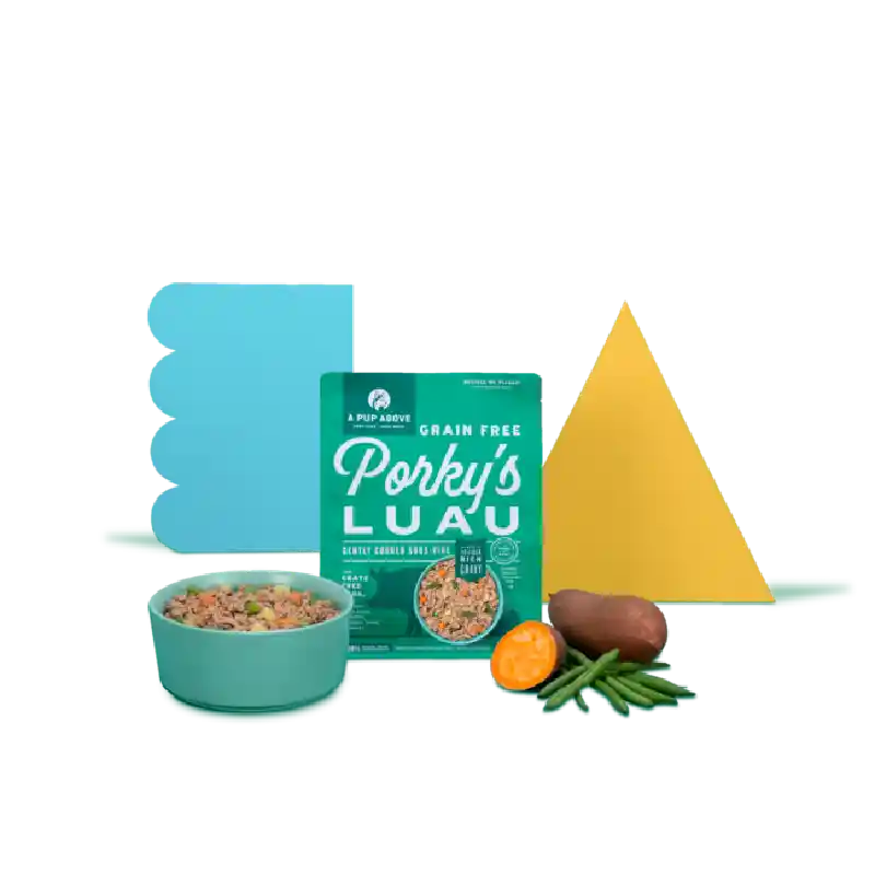 A Pup Above Gently Cooked: Porky's Luau 3lb