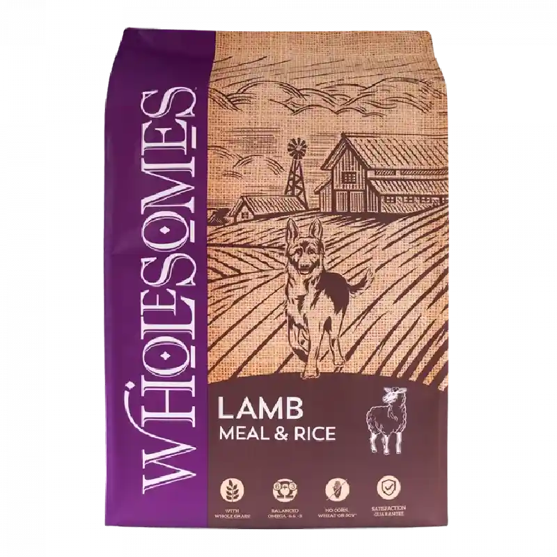 Wholesomes Dog: Lamb & Rice 40lb