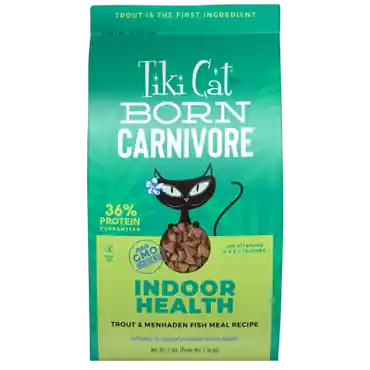 Born Carnivore Cat Indoor Health - Trout and Menhaden Fish Meal Recipe 3lb