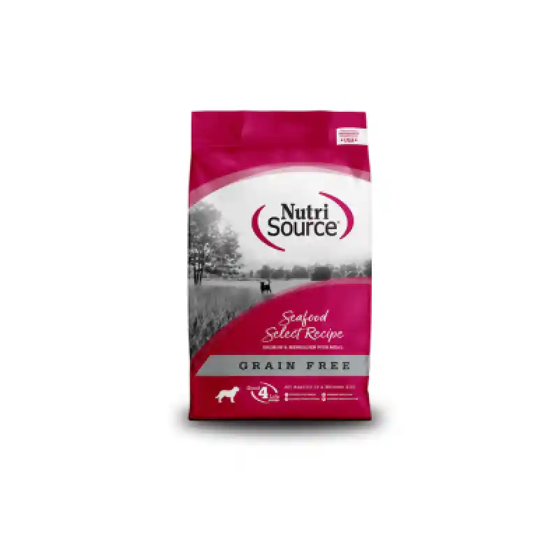 Nutrisource Dog: Grain Free Seafood 12lb
