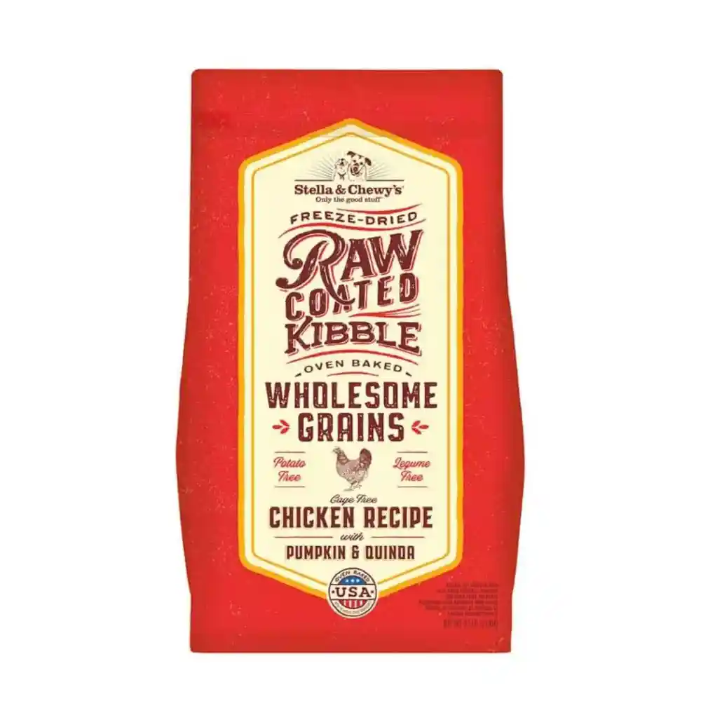 Stella & Chewy's Dog: Raw Coated Chicken with Pumpkin & Quinoa 22lb