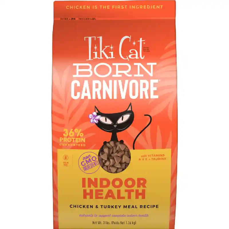 TIKI CAT INDOOR HEALTH CHICKEN & TURKEY 6LB