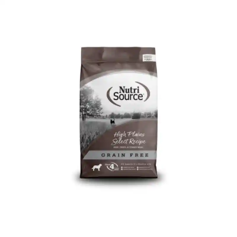Nutrisource Dog: Grain Free High Plains 4lb