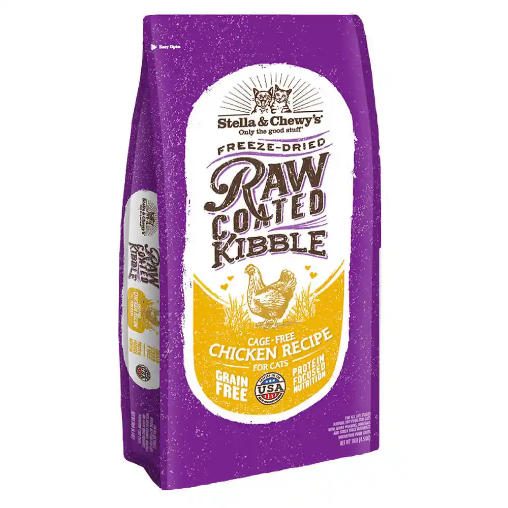 Stella & Chewy's Cat: Raw Coated Chicken 10lb