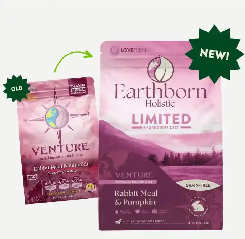 Earthborn Dog VENTURE: Limited Ingredient Rabbit 4lb