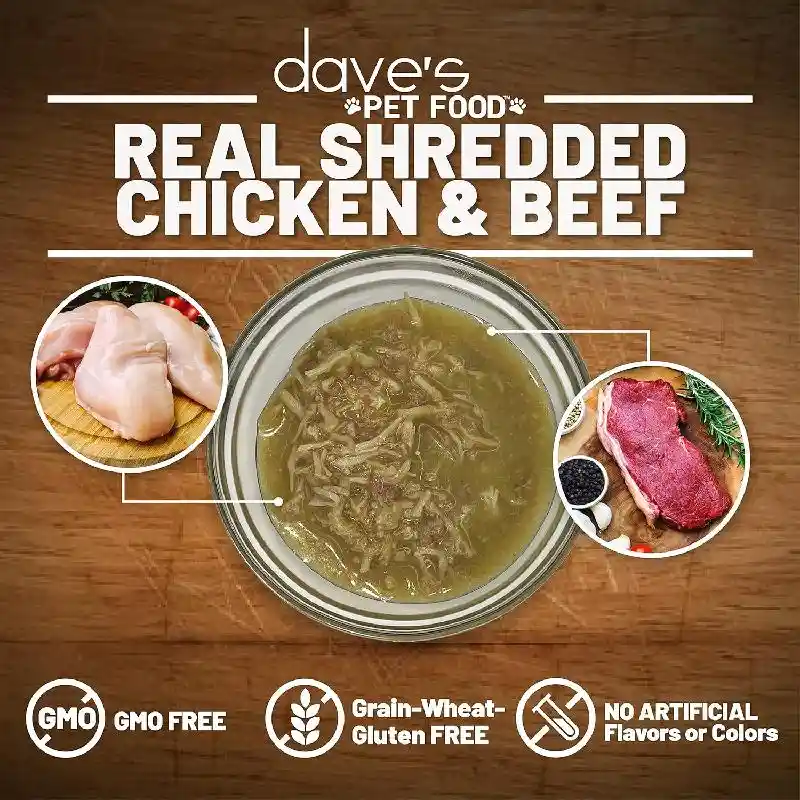 Dave D Gf Shrd Ckn Bf 2.8oz